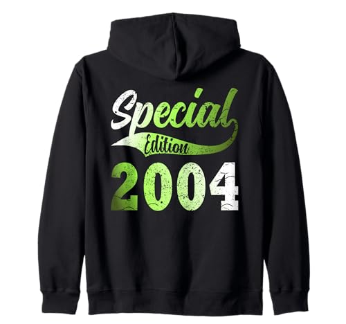 Jahrgang 2004 Geburtstag Design Frauen Männer geboren 2004 Kapuzenjacke von GebGesch 2004 Geburtstag Geschenke