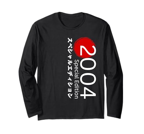 Jahrgang 2004 Geburtstag Design Frauen Männer geboren 2004 Langarmshirt von GebGesch 2004 Geburtstag Geschenke