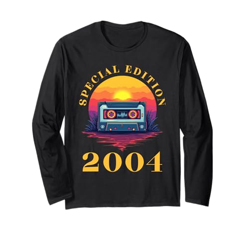 Jahrgang 2004 Geburtstag Design Frauen Männer geboren 2004 Langarmshirt von GebGesch 2004 Geburtstag Geschenke