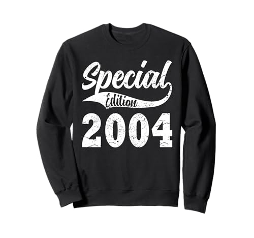 Jahrgang 2004 Geburtstag Design Frauen Männer geboren 2004 Sweatshirt von GebGesch 2004 Geburtstag Geschenke