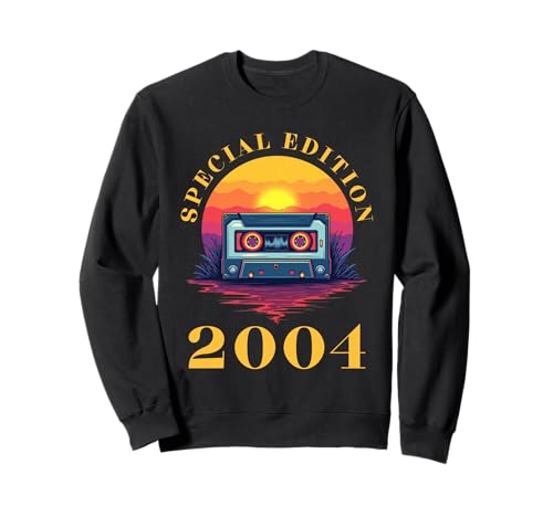 Jahrgang 2004 Geburtstag Design Frauen Männer geboren 2004 Sweatshirt von GebGesch 2004 Geburtstag Geschenke