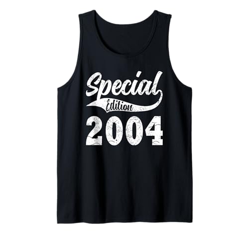 Jahrgang 2004 Geburtstag Design Frauen Männer geboren 2004 Tank Top von GebGesch 2004 Geburtstag Geschenke