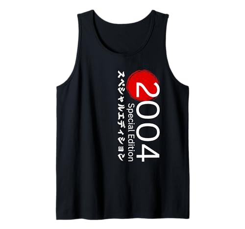 Jahrgang 2004 Geburtstag Design Frauen Männer geboren 2004 Tank Top von GebGesch 2004 Geburtstag Geschenke