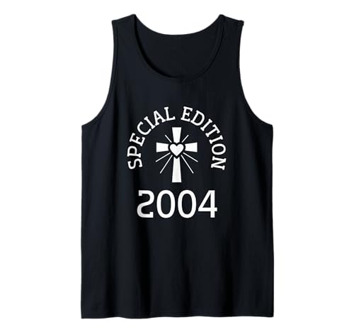 Jahrgang 2004 Geburtstag Design Frauen Männer geboren 2004 Tank Top von GebGesch 2004 Geburtstag Geschenke