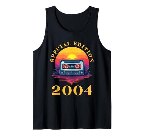 Jahrgang 2004 Geburtstag Design Frauen Männer geboren 2004 Tank Top von GebGesch 2004 Geburtstag Geschenke
