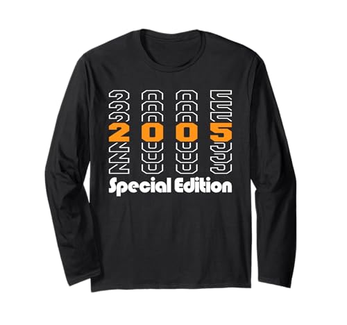 Jahrgang 2005 Geburtstag Design Frauen Männer geboren 2005 Langarmshirt von GebGesch 2005 Geburtstag Geschenke