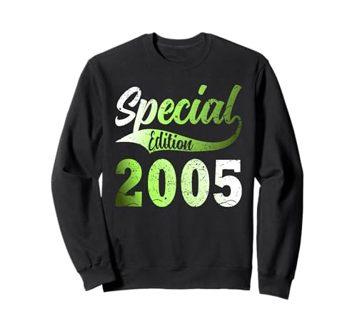 Jahrgang 2005 Geburtstag Design Frauen Männer geboren 2005 Sweatshirt von GebGesch 2005 Geburtstag Geschenke