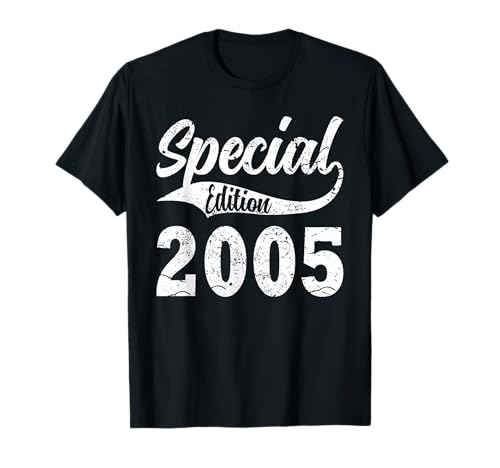 Jahrgang 2005 Geburtstag Design Frauen Männer geboren 2005 T-Shirt von GebGesch 2005 Geburtstag Geschenke