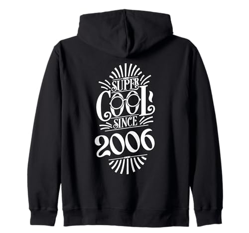 Jahrgang 2006 Geburtstag Design Frauen Männer geboren 2006 Kapuzenjacke Jahrgang 2006 Geburtstag Design Frauen Männer geboren 2006 Kapuzenjacke von GebGesch 2006 Geburtstag Geschenke