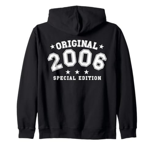 Jahrgang 2006 Geburtstag Design Frauen Männer geboren 2006 Kapuzenjacke Jahrgang 2006 Geburtstag Design Frauen Männer geboren 2006 Kapuzenjacke von GebGesch 2006 Geburtstag Geschenke