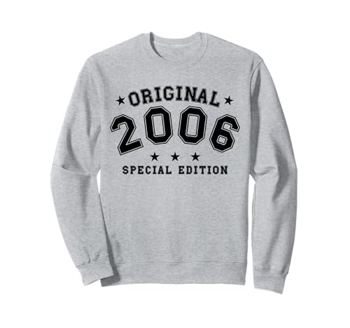 Jahrgang 2006 Geburtstag Design Frauen Männer geboren 2006 Sweatshirt Jahrgang 2006 Geburtstag Design Frauen Männer geboren 2006 Sweatshirt von GebGesch 2006 Geburtstag Geschenke