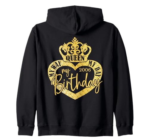 Jahrgang 2006 Geburtstag Design Frauen geboren 2006 Kapuzenjacke Jahrgang 2006 Geburtstag Design Frauen geboren 2006 Kapuzenjacke von GebGesch 2006 Geburtstag Geschenke