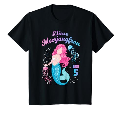 5. Geburtstag Mädchen Meerjungfrau 5 Jahre T-Shirt 5. Geburtstag Mädchen Meerjungfrau 5 Jahre T-Shirt von GebGesch 5. Geburtstag Geschenke