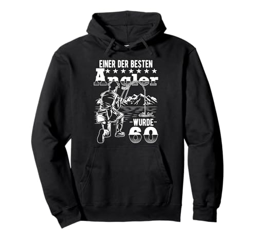 60 Geburtstag Angler Angeln Männer 60. Geburtstag 60 Jahre Pullover Hoodie von GebGesch 60. Geburtstag Geschenke