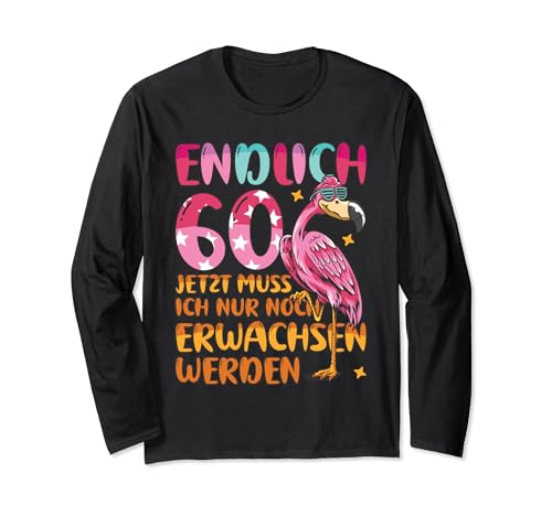 60 Geburtstag Frauen I 60. Geburtstag Design Damen 60 Jahre Langarmshirt von GebGesch 60. Geburtstag Geschenke