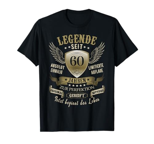 60 Geburtstag Frauen Männer 60. Geburtstag 60 Jahre T-Shirt von GebGesch 60. Geburtstag Geschenke