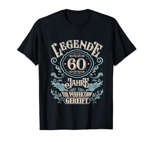 60 Geburtstag Männer Frauen 60. Geburtstag Design 60 Jahre T-Shirt von GebGesch 60. Geburtstag Geschenke