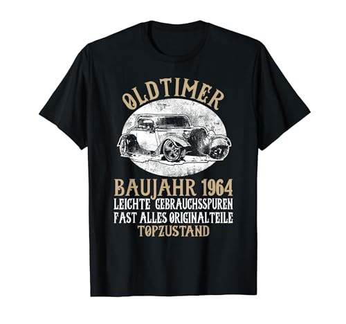 60. Geburtstag Mann 60 Jahre Herren Jahrgang 1964 T-Shirt von GebGesch 60. Geburtstag Geschenke