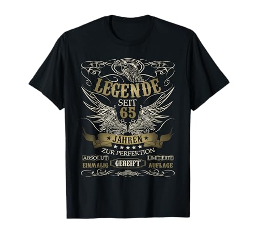 65 Geburtstag Männer Frauen 65. Geburtstag 65 Jahre T-Shirt von GebGesch 65. Geburtstag Geschenke