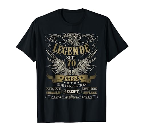 70 Geburtstag Frauen Männer 70. Geburtstag 70 Jahre T-Shirt von GebGesch 70. Geburtstag Geschenke