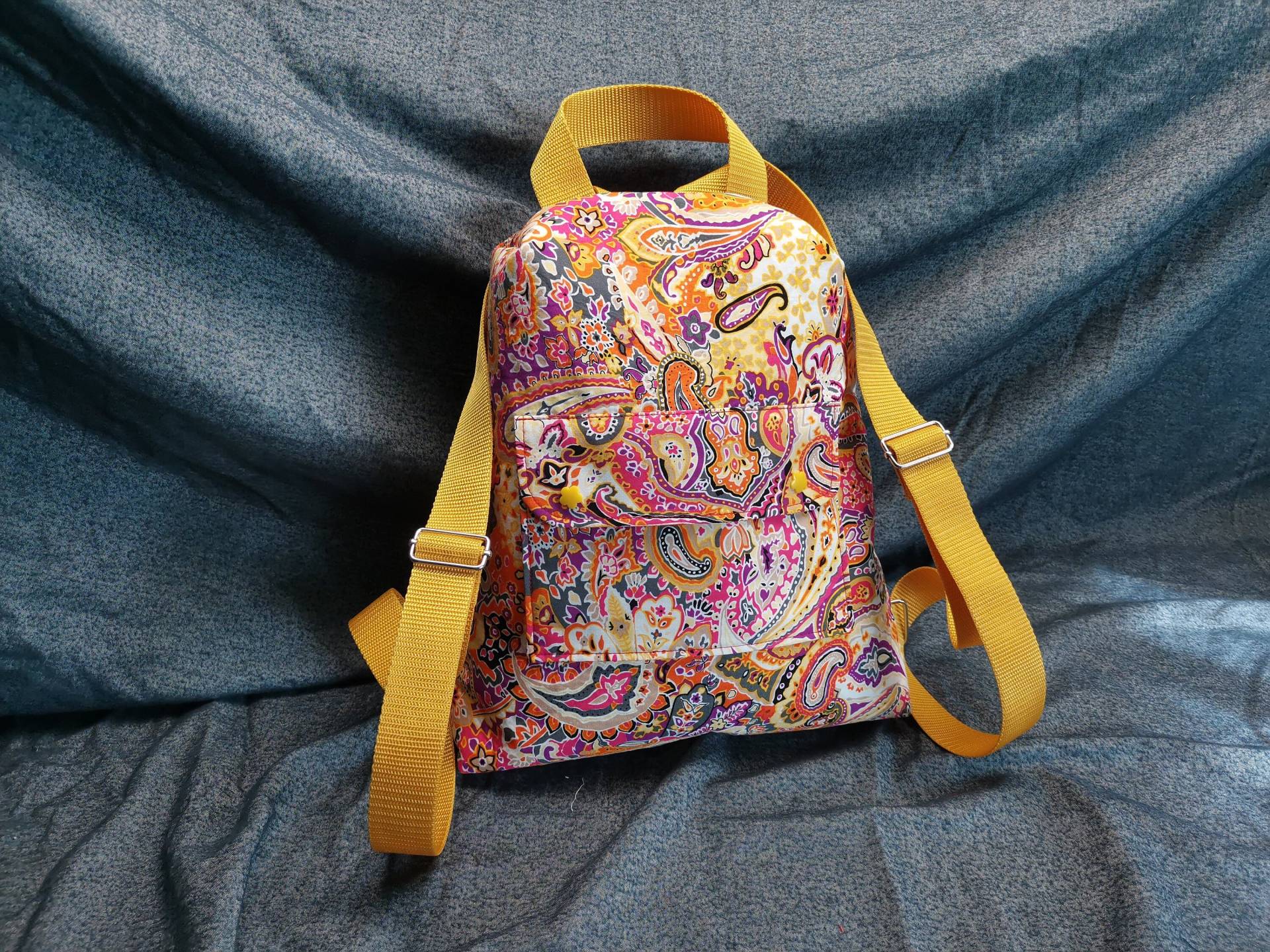 Festival-Rucksack, Handgenäht, Unikat Festival-Rucksack, Handgenäht, Unikat von GebbysShop