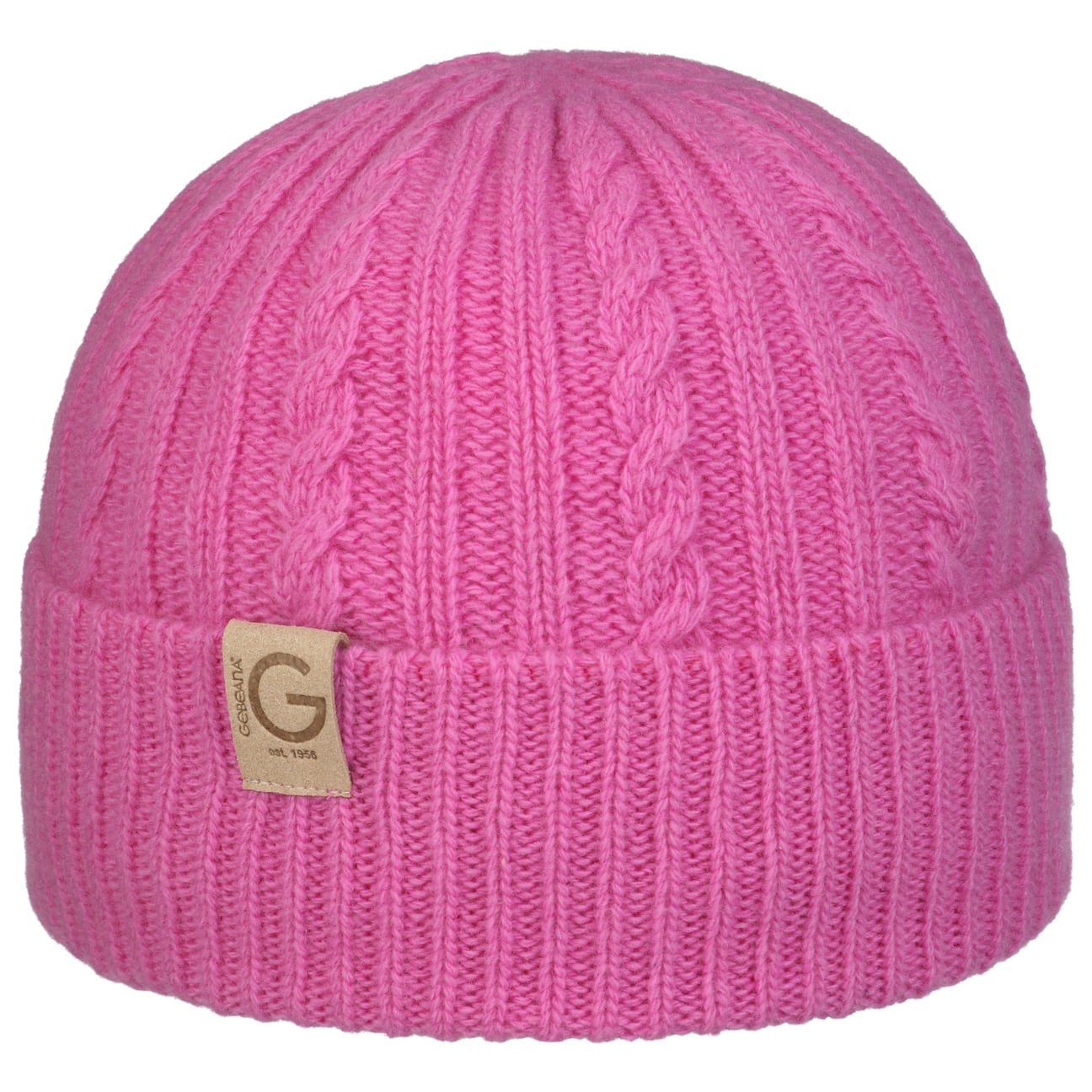 Cable Knit Merinomütze by Gebeana von Gebeana