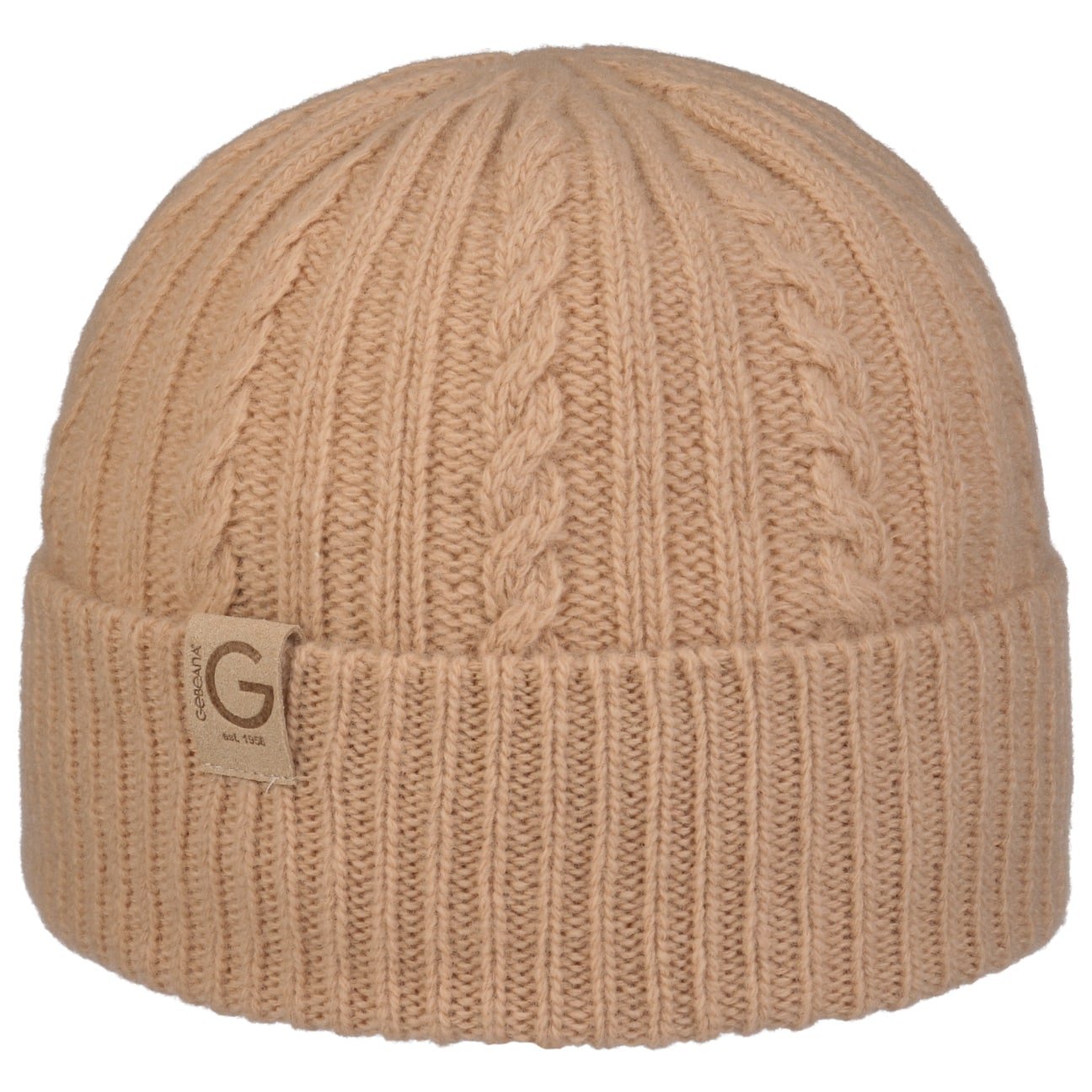 Cable Knit Merinomütze by Gebeana von Gebeana