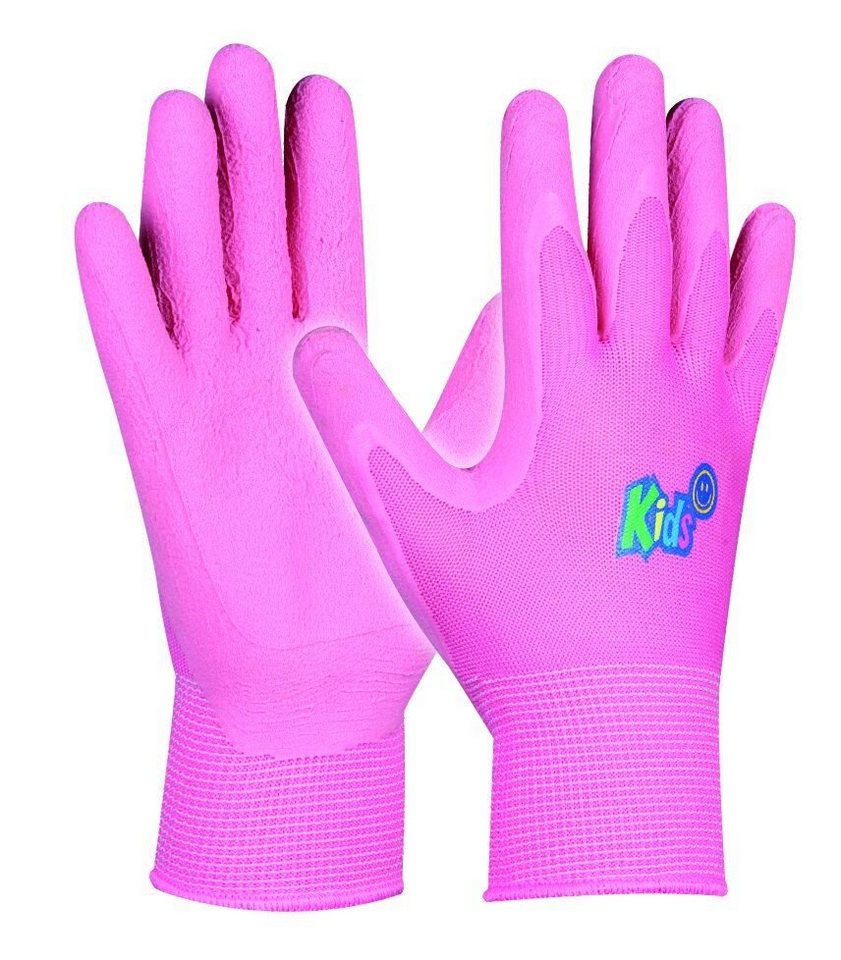 Gebol Arbeitshandschuhe Gebol Handschuh Kids pink Größe: 5-8 Jahre von Gebol