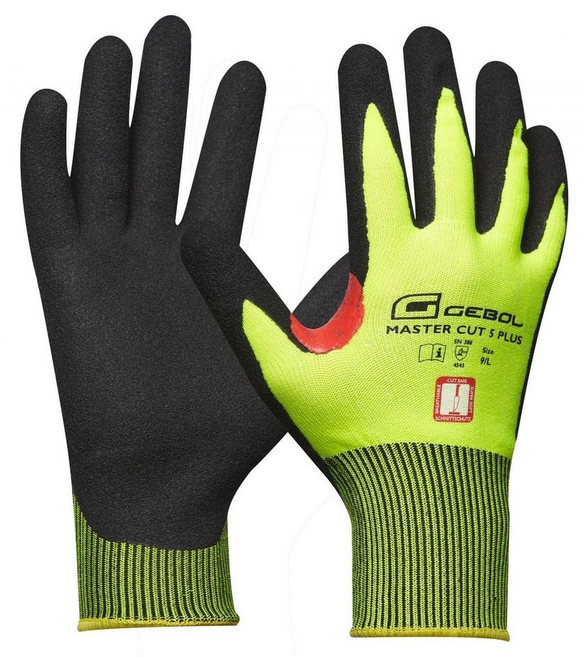 Gebol Arbeitshandschuhe Gebol Handschuh Master Cut 5 Plus Größe: 9 von Gebol