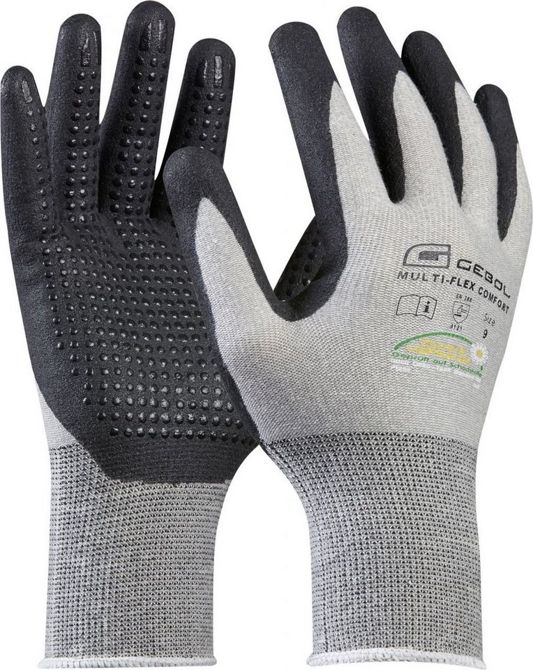 Gebol Arbeitshandschuhe Gebol Handschuh Multi Flex Comfort grau von Gebol