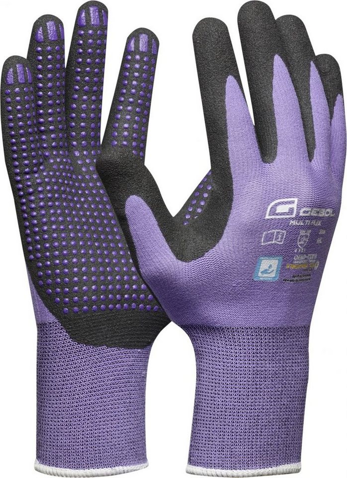 Gebol Arbeitshandschuhe Gebol Handschuh Multi Flex Lady lila von Gebol