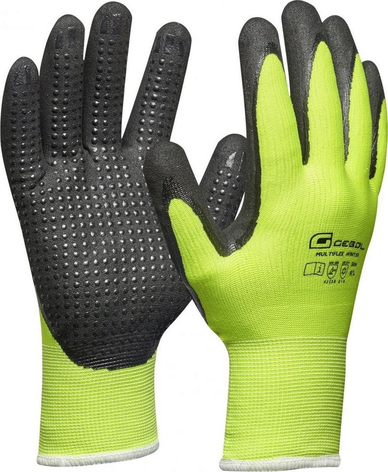 Gebol Arbeitshandschuhe Gebol Handschuh Multi Flex Winter neongelb von Gebol