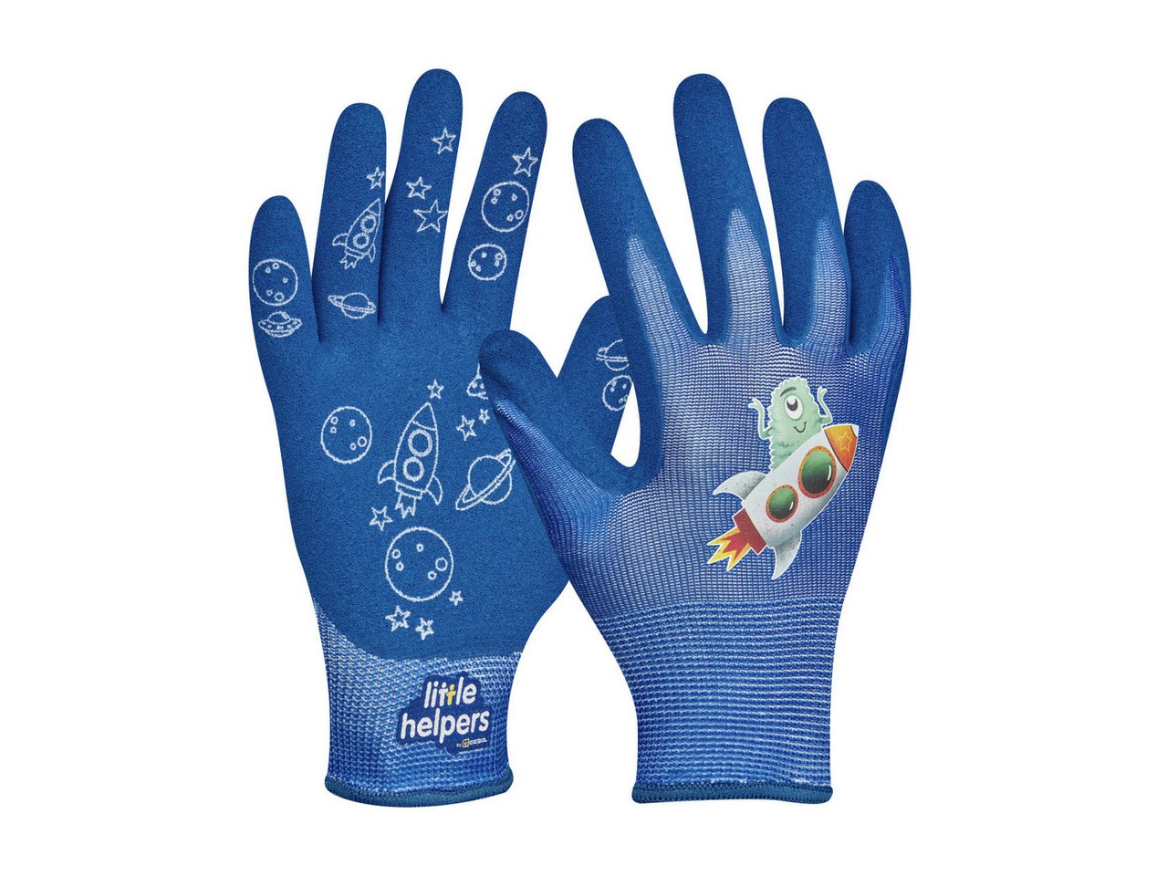 Gebol Arbeitshandschuhe Gebol Kinder-Handschuhe Little Helpers Weltall von Gebol