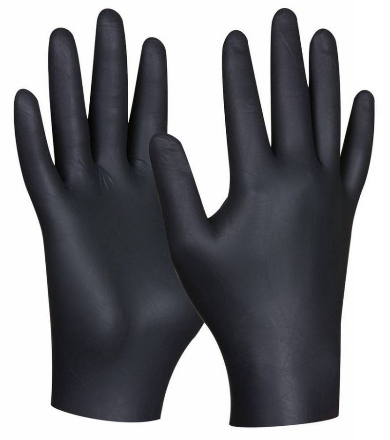 Gebol Arbeitshandschuhe Gebol Einweghandschuh schwarz Nitril Ultra Strong von Gebol