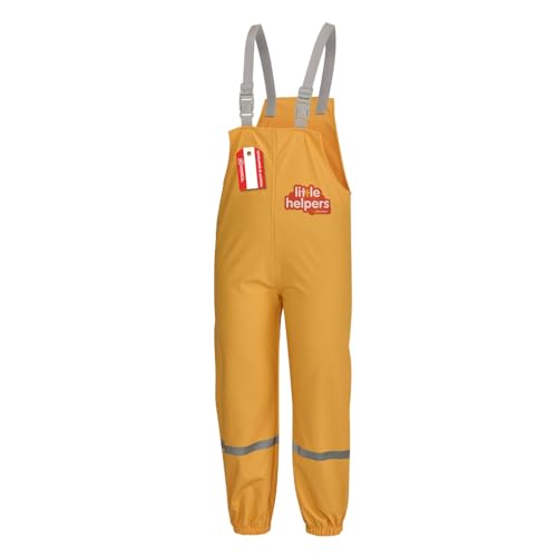 Gebol Kinder Regenhose Little Helpers Emoji, 1 Stück wasserdichte Matschhose mit Hosenträgern & Reflektoren, robust & leicht, für Jungen & Mädchen, Farbe: orange, Größe: 122/128 Gebol Kinder Regenhose Little Helpers Emoji, 1 Stück wasserdichte Matschhose mit Hosenträgern & Reflektoren, robust & leicht, für Jungen & Mädchen, Farbe: orange, Größe: 122/128 von Gebol