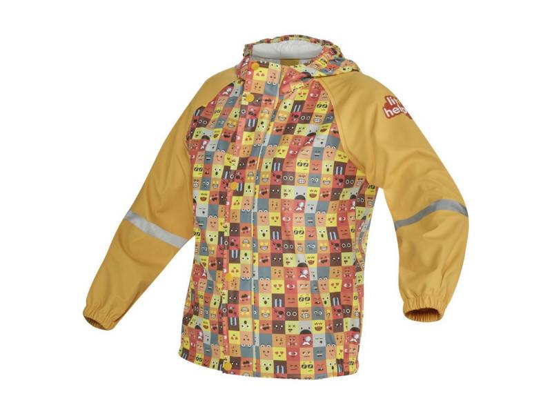 Gebol Regenjacke Gebol Regenjacke Little Helpers Emoji orange von Gebol