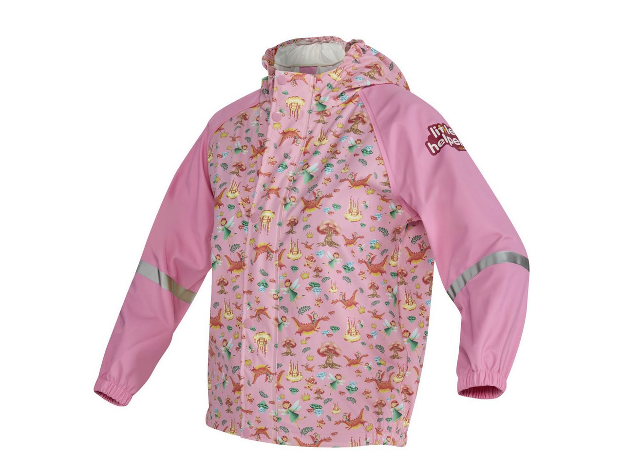 Gebol Regenjacke Gebol Regenjacke Little Helpers Märchenwald pink von Gebol
