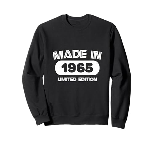 1965 Männer- und Frauengeburtstag Sweatshirt 1965 Männer- und Frauengeburtstag Sweatshirt von Geboren 1965