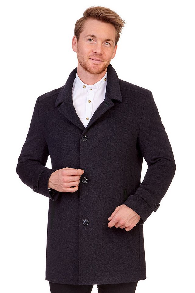 Gebr. Weis menswear Trachtenjanker Mantel - MATTERHORN - anthrazit von Gebr. Weis menswear