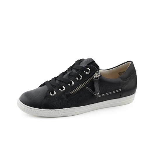 Paul Green Damen, Frauen Low-Top Sneaker,straßenschuhe,Strassenschuhe,Sportschuhe,Freizeitschuhe,schnürschuhe,schnürer,Schwarz (JA),40 EU / 6.5 UK von Paul Green