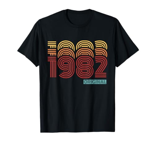 Geburtstag, Herren, Damen, 1982 Original, Jahrgang 1982 T-Shirt Geburtstag, Herren, Damen, 1982 Original, Jahrgang 1982 T-Shirt von Geburtstag, Jahrgang 1982 Geburtstagsgeschenk