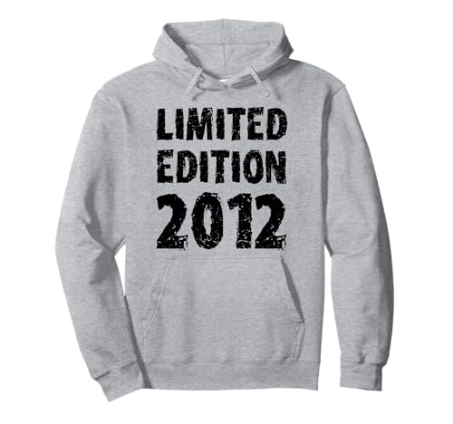 13. Geburtstag Mädchen Jungen 13 Jahre Limited Edition 2012 Pullover Hoodie von Geburtstag Deko Damen Herren Geburtstagsgeschenk