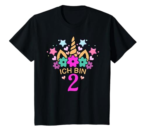2. Geburtstag Mädchen Einhorn Ich Bin 2 Jahre alt T-Shirt 2. Geburtstag Mädchen Einhorn Ich Bin 2 Jahre alt T-Shirt von Geburtstag Einhorn Mädchen Ich Bin 2