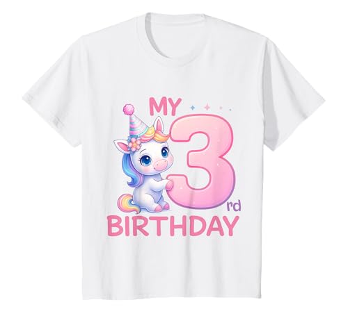 Kinder Mein 3 Geburtstag Einhorn Mädchen Kinder 3 Jahre T-Shirt Kinder Mein 3 Geburtstag Einhorn Mädchen Kinder 3 Jahre T-Shirt von Geburtstag Einhorn Mädchen Kinder