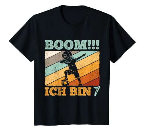 Kinder Boom Ich Bin 7 Geburtstag Geburtstagsparty Geburtstagskind T-Shirt Kinder Boom Ich Bin 7 Geburtstag Geburtstagsparty Geburtstagskind T-Shirt von Geburtstag Geburtstagskind Geschenke & Designs