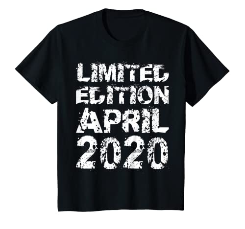 Kinder 3. Geburtstag Geschenk 3 Jahre Limited Edition April 2020 T-Shirt von Geburtstag Geschenk Limited Edition April 2020