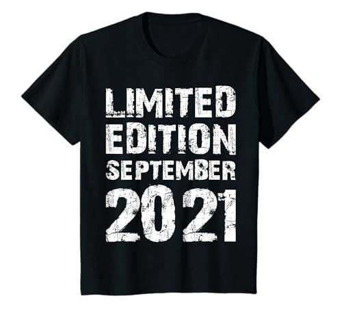 Kinder 2. Geburtstag Geschenk 2 Jahre Limited Edition September 202 T-Shirt Kinder 2. Geburtstag Geschenk 2 Jahre Limited Edition September 202 T-Shirt von Geburtstag Geschenk Limited Edition September 2021