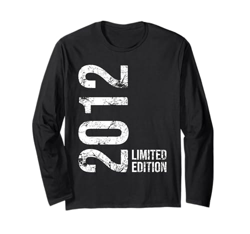 13. Geburtstag Junge Mädchen 13 Jahre 2012 Geburtstags Langarmshirt von Geburtstag Geschenke 2012 13 Jahre Jungen Mädchen