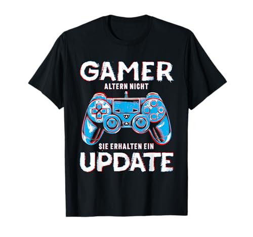 Gamer Geburtstag Update Jungen Männer Nerd Gaming Zocker T-Shirt Gamer Geburtstag Update Jungen Männer Nerd Gaming Zocker T-Shirt von Geburtstag Geschenke Gamer Jungs Männer Zocken
