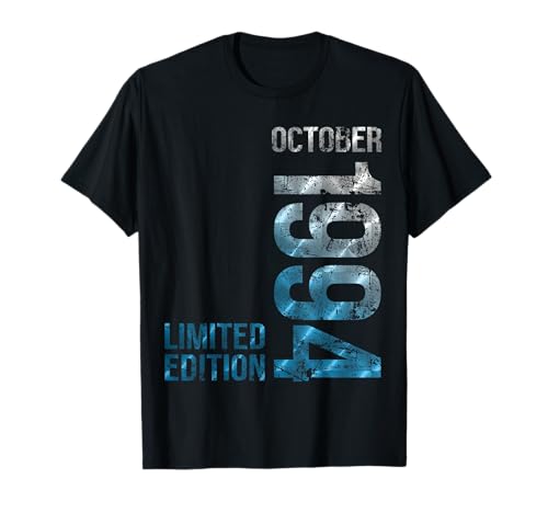 October 1994 Männer Frauen 31. Geburtstag Limited Edition 31 T-Shirt von Geburtstag Geschenke Männer Frauen Limited Edition